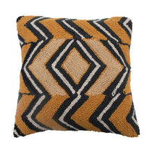 Eclectic Punch-Hook Pillow