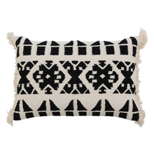Handwoven Cotton Kilim Lumbar Pillow Cover