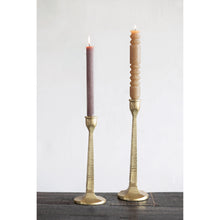 Pleated Taper Candle