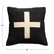 Swiss Cross Wool Pillow