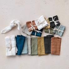 Stonewashed Linen Dinner Napkins