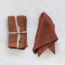 Stonewashed Linen Dinner Napkins