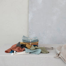 Stonewashed Linen Dinner Napkins