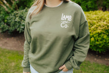 All Things Lamb | Doodle Crewneck (Green)