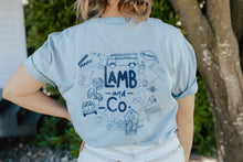 All Things Lamb | Doodle Shirt (Blue)