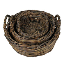 Round Willow Baskets - 3 sizes