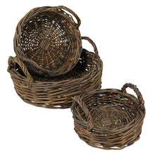 Round Willow Baskets - 3 sizes