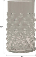 Hobnail Drinking Glass