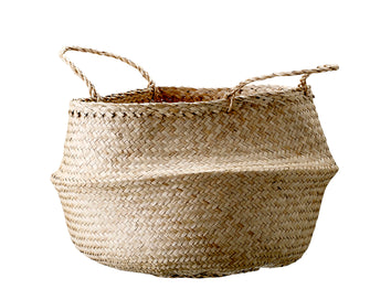 Natural Seagrass Woven Basket