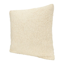Cozy Woven Square Pillow - Cream
