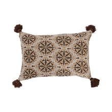 Floral Medallion Decorative Pillow