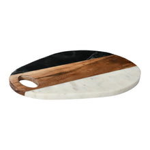 Earth Tones-Mixed Material Charcuterie Board