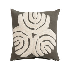 Abstract Embroidered Pillow