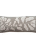 Botanical Print Pillow with Fringe