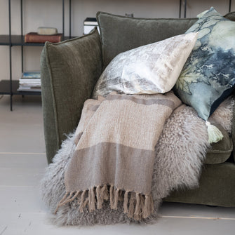 Savannah Stripe Cotton Throw