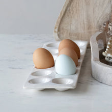 Stoneware Egg Holder