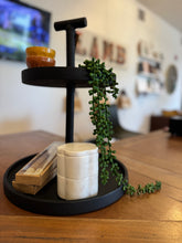 Two Tier Modern Mango Wood Stand