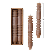 Totem Taper Candlesticks