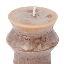 Totem Pillar Candle-Cappuccino