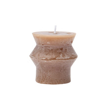 Totem Pillar Candle-Cappuccino