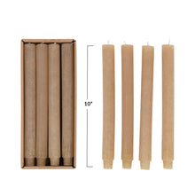 Linen Pleated Taper Candles