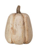 Mango Wood Pumpkin Figurine