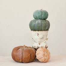Large Metal Pumpkin