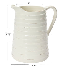 Dolomite Stoneware Pitcher