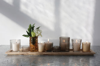 Truly Taupe Votive/Tealight Candle Holders