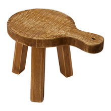 Rustic Mini Wood Pedestal - Round