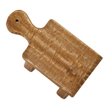 Rustic Mini Wood Pedestal - Rectangle