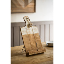 Rustic Wood Tablet Holder