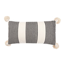 Serene Stripes Throw Pillow