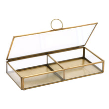 Brass and Glass Display Box