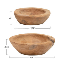 Teakwood Bowls- 2 sizes