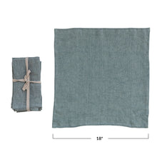 Stonewashed Linen Dinner Napkins