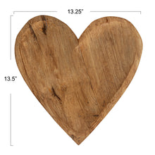 Heartfelt Harvest Mango Wood Bowl