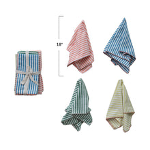 Simply Striped Cotton Napkin Set