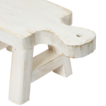 Rustic Mini Wood Pedestal - Rectangle