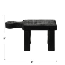 Rustic Mini Wood Pedestal - Rectangle