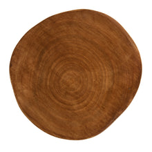Paulownia Round Wood Pedestal - Natural