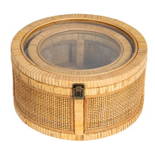 Bamboo nesting round boxes