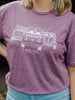 Bus & Bug T-Shirt (Maroon)