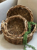 Round Willow Baskets - 3 sizes