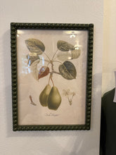 Pear Wall Frame with Green Hobnail Border (3 styles)
