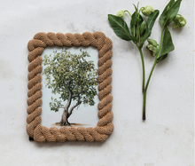 Resin Rope Photo Frame-Gold Finish