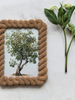 Resin Rope Photo Frame-Gold Finish