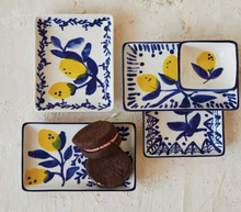 Stoneware Dish with Lemons (4 styles)