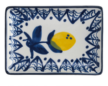 Stoneware Dish with Lemons (4 styles)
