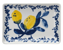 Stoneware Dish with Lemons (4 styles)